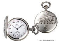 Taschenuhr Perseo Herr in Stahl 17115 - 17115